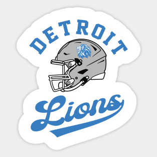 Detroit Lions Sticker